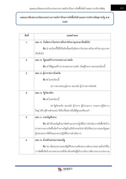 แนวข้อสอบ เจ้าพนักงานพัสดุปฏิบัติงาน ข้าราชการ กทม. (กรณีเหตุพิเศษ) ครั้งที่ 1/2567 - Image 12