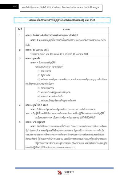 แนวข้อสอบ นักวิชาการเงินและบัญชีปฏิบัติการ ท้องถิ่น 2568 [ฉบับสมบูรณ์ ภาค ก. + ภาค ข.] - Image 27
