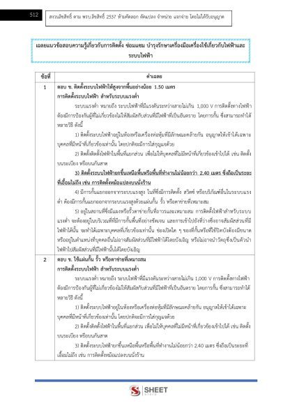 แนวข้อสอบ นายช่างไฟฟ้าปฏิบัติงาน ท้องถิ่น 2568 [ฉบับสมบูรณ์ ภาค ก. + ภาค ข.] - Image 28