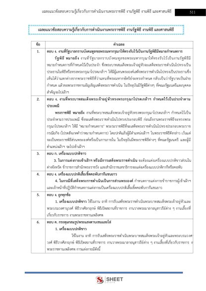 แนวข้อสอบ นักวิชาการวัฒนธรรมปฏิบัติการ ท้องถิ่น 2568 [ฉบับสมบูรณ์ ภาค ก. + ภาค ข.] - Image 25