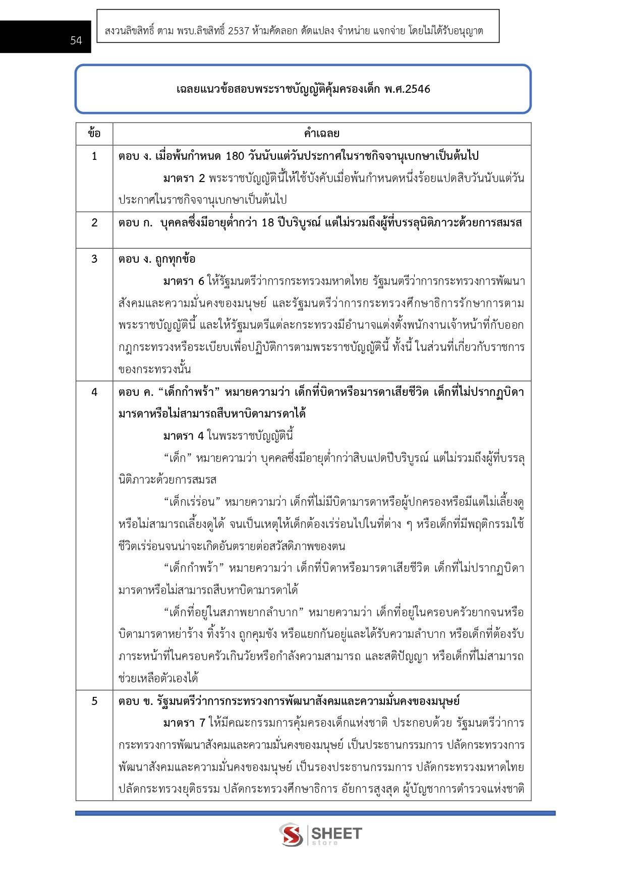 แนวข้อสอบ นักพัฒนาสังคมปฏิบัติการ สป.พม. 2568 - Image 11