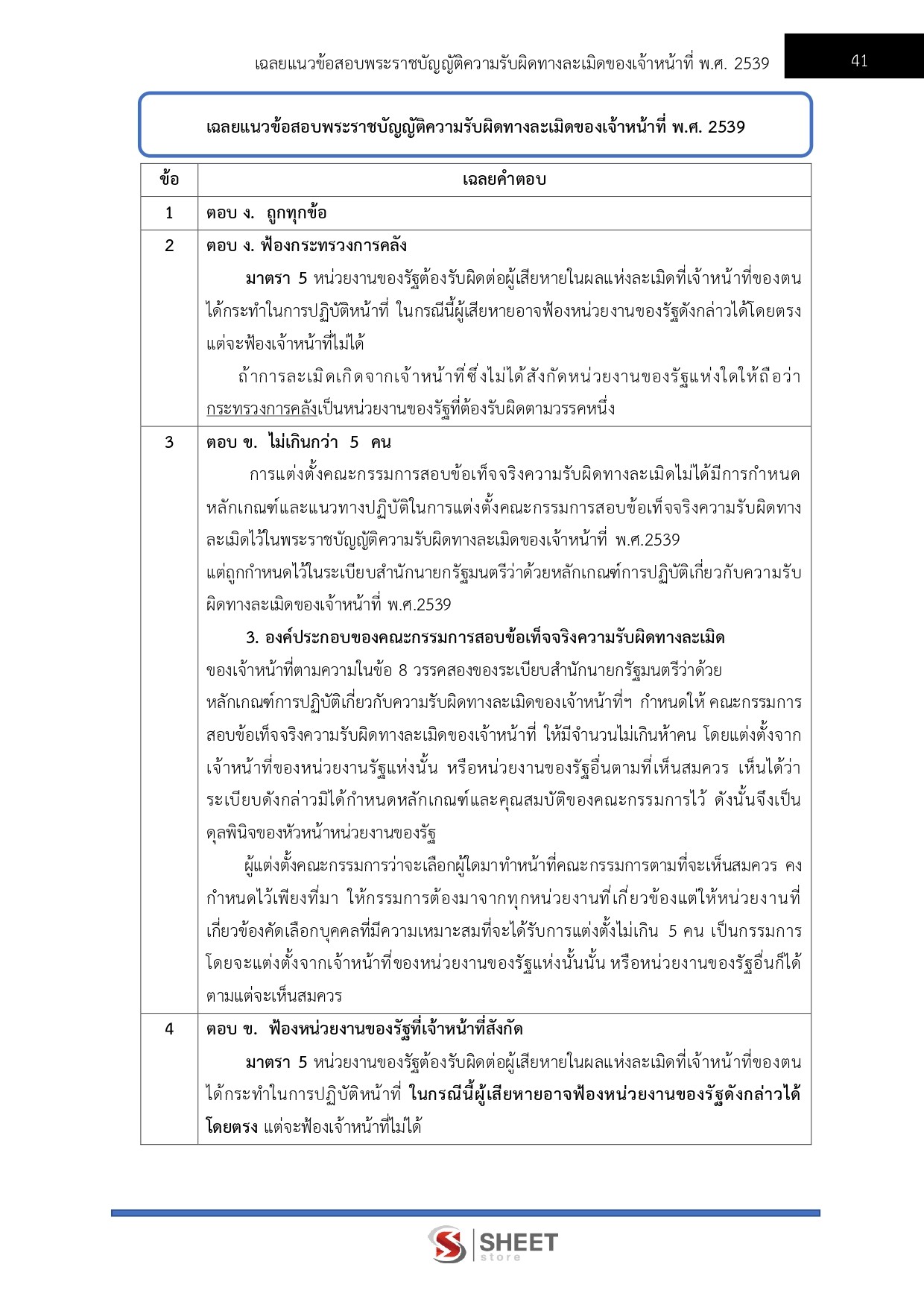 แนวข้อสอบ นิติกรปฏิบัติการ กรมศิลปากร 2568 - Image 12