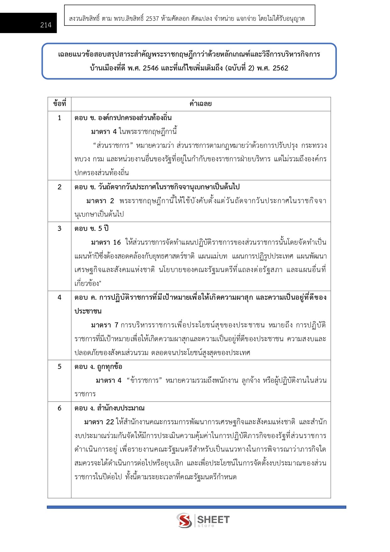 แนวข้อสอบ นักวิชาการวัฒนธรรมปฏิบัติการ สถาบันบัณฑิตพัฒนศิลป์ สบศ. (ภาค ก.+ข.) 2568 - Image 11
