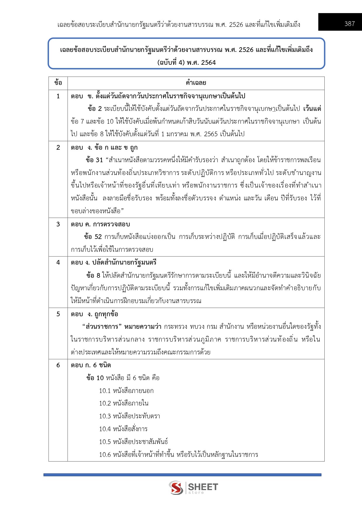 แนวข้อสอบ นักวิชาการวัฒนธรรมปฏิบัติการ สถาบันบัณฑิตพัฒนศิลป์ สบศ. (ภาค ก.+ข.) 2568 - Image 17