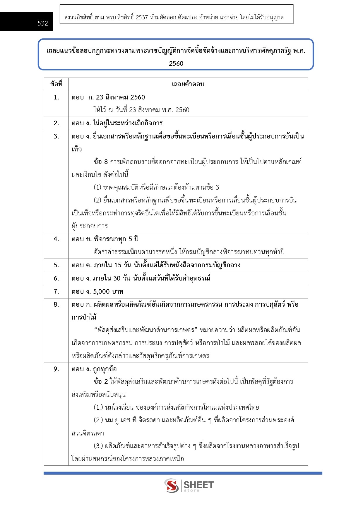 แนวข้อสอบ นักวิชาการพัสดุปฏิบัติการ สถาบันบัณฑิตพัฒนศิลป์ สบศ. (ภาค ก.+ข.) 2568 - Image 18
