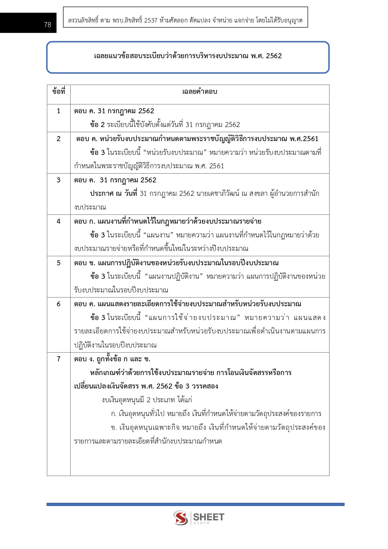 แนวข้อสอบ นักวิเคราะห์นโยบายและแผนปฏิบัติการ สำนักงาน ป.ป.ช. 2568 - Image 14