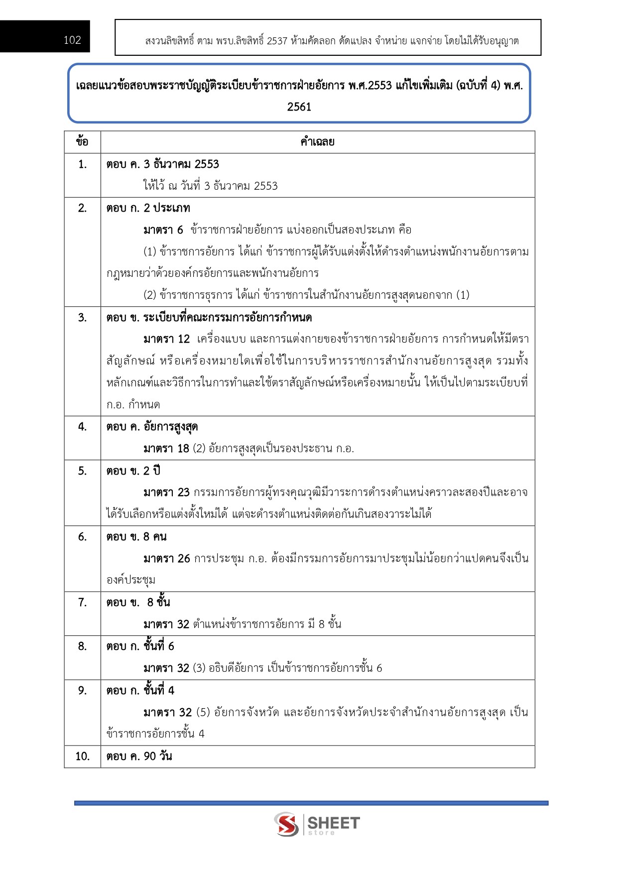 แนวข้อสอบ นักจัดการงานทั่วไปปฏิบัติการ สำนักงานอัยการสูงสุด 2569 - Image 11