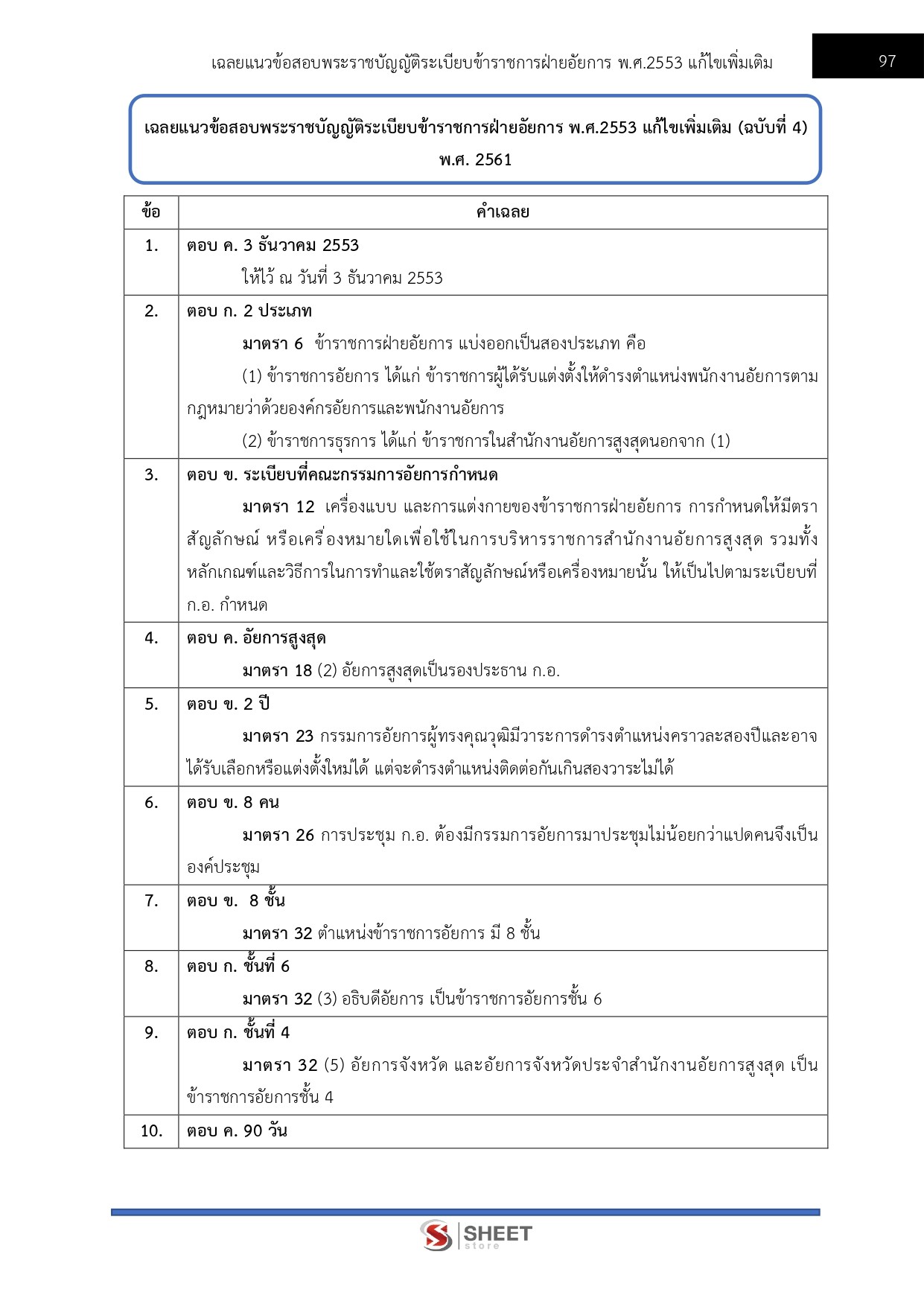 แนวข้อสอบ นักวิชาการพัสดุปฏิบัติการ สำนักงานอัยการสูงสุด 2569 - Image 11