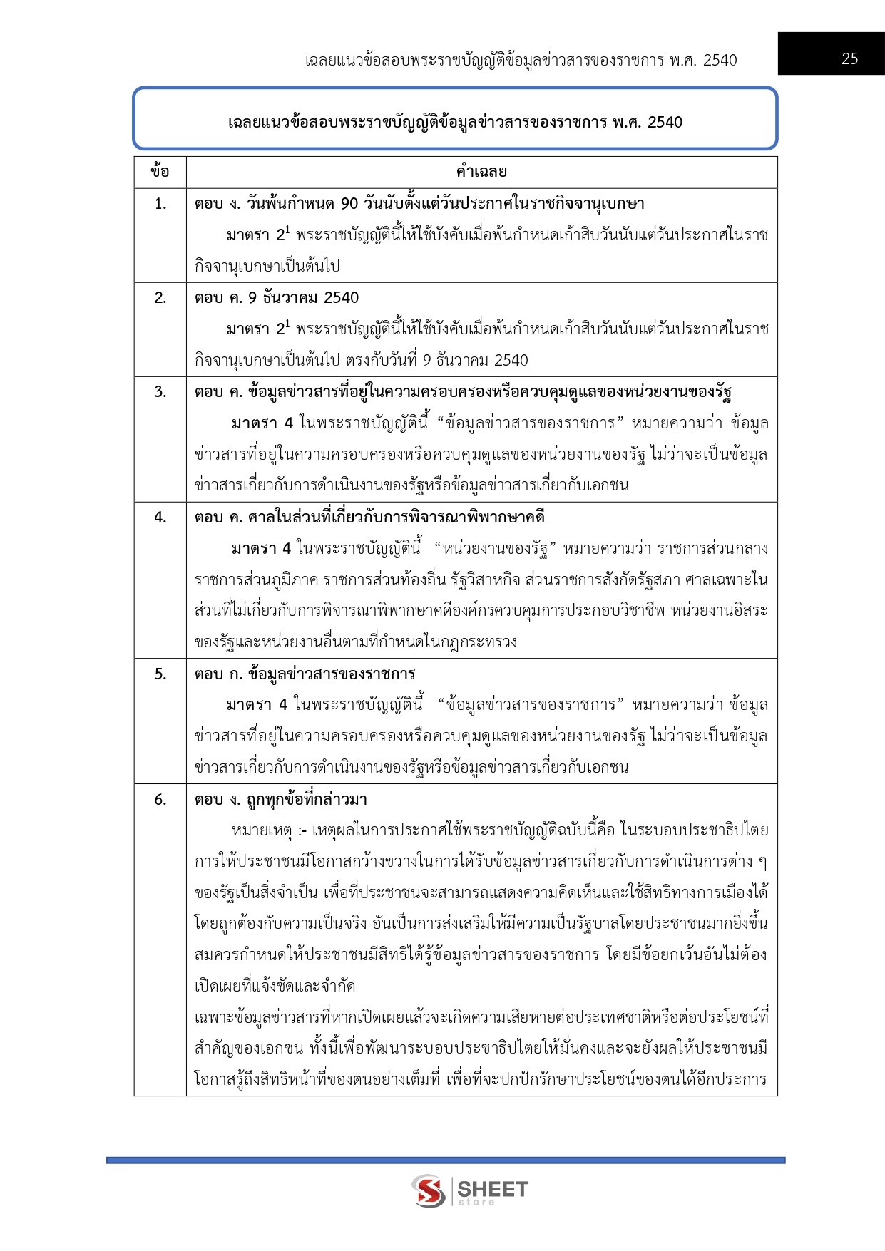 แนวข้อสอบ นักวิชาการตรวจสอบภายในปฏิบัติการ กรมอุทยานแห่งชาติ สัตว์ป่า และพันธุ์พืช 2569 - Image 8