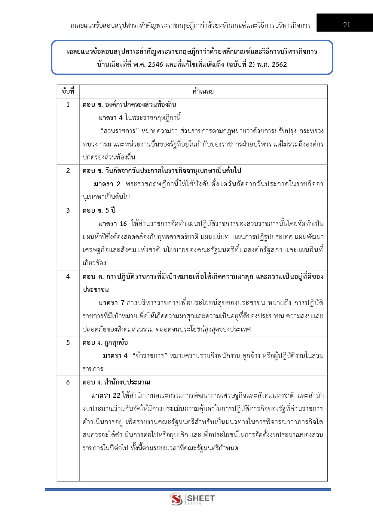 แนวข้อสอบ อาลักษณ์ปฏิบัติการ สำนักเลขาธิการคณะรัฐมนตรี สลค. 2569 - Image 13