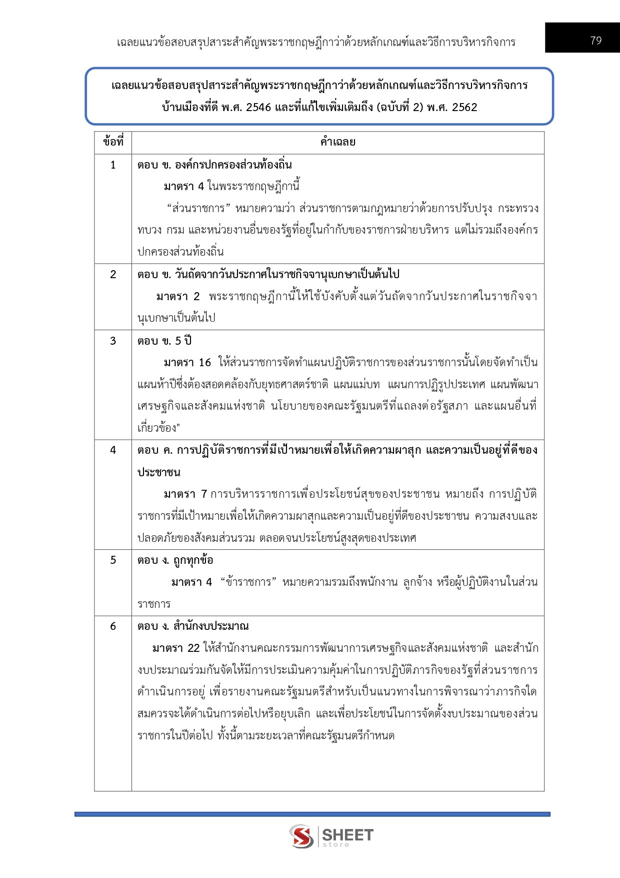 แนวข้อสอบ นักวิเคราะห์นโยบายและแผนปฏิบัติการ สำนักงานปลัดกระทรวงพาณิชย์ (สป.พณ.) 2569 - Image 11