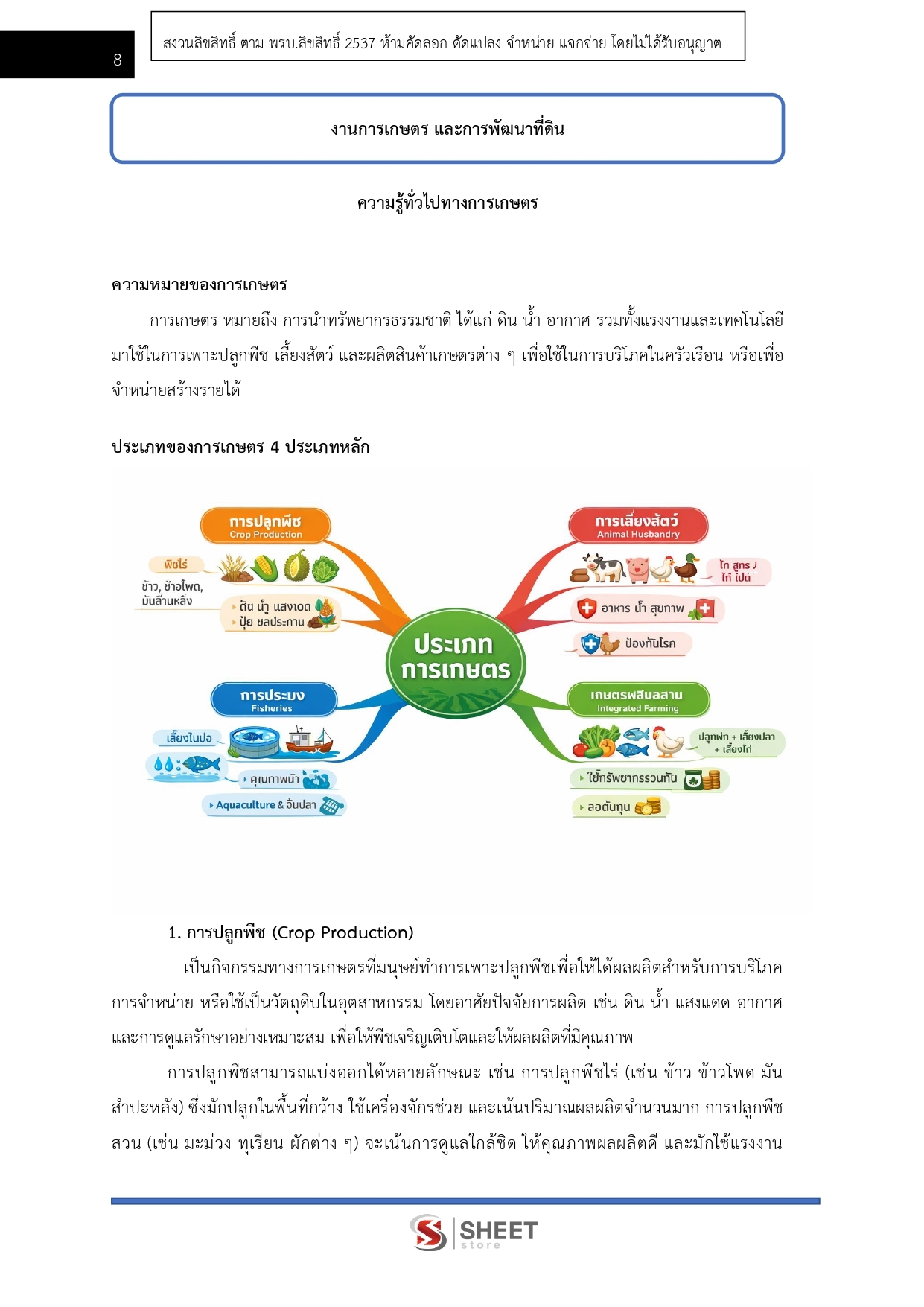 แนวข้อสอบ เจ้าพนักงานการเกษตรปฏิบัติงาน กรมพัฒนาที่ดิน 2569 - Image 5