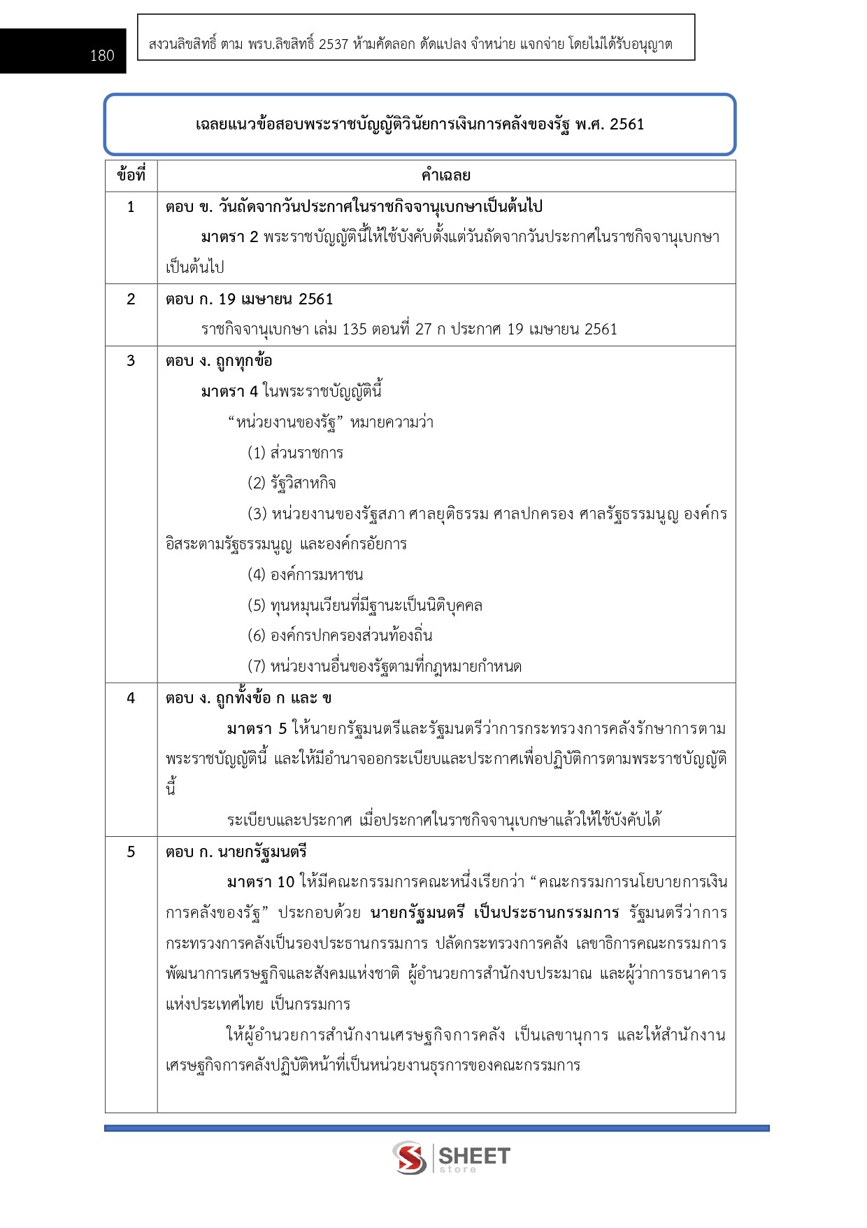 แนวข้อสอบ เจ้าพนักงานการเงินและบัญชีปฏิบัติงาน สำนักงานเลขาธิการสภาผู้แทนราษฎร 2569 - Image 8